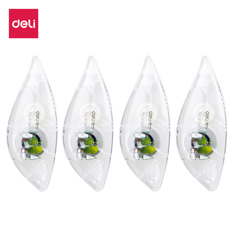 51fun吃瓜優酷8104葉子修正帶(混)(4隻/卡)