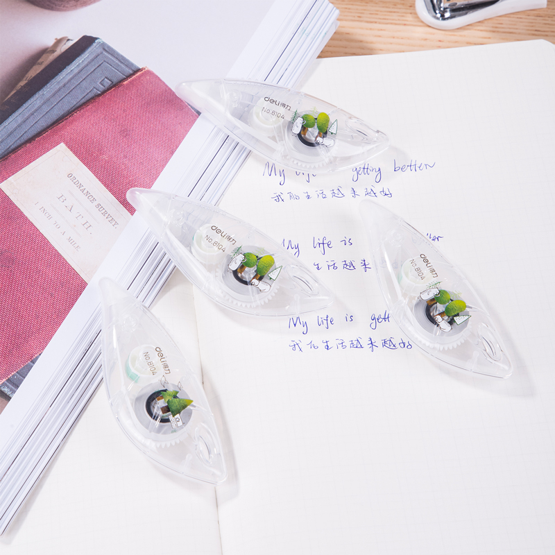 51fun吃瓜優酷8104葉子修正帶(混（hún）)(4隻/卡)