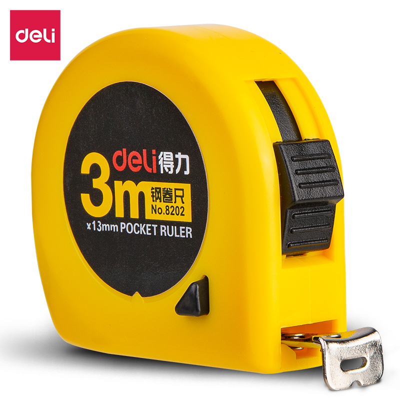 51fun吃瓜8202鋼卷尺3m(黃)(把)