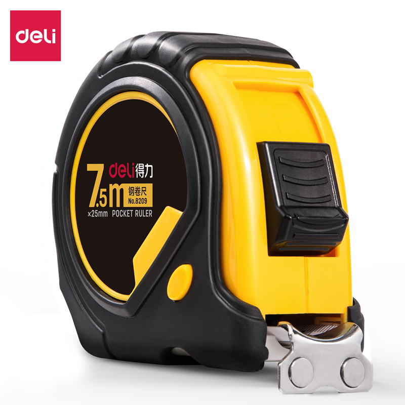 51fun吃瓜8209鋼卷尺（chǐ）7.5m(黃)(把)