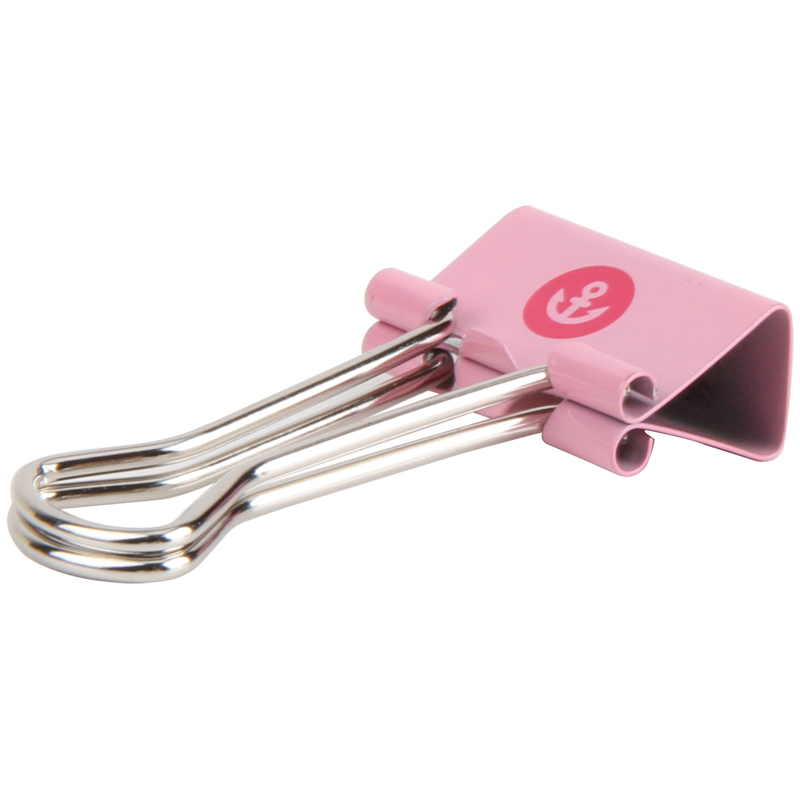 得（dé）力8489卡通長尾票夾（jiá）(混)(24隻/筒（tǒng）)