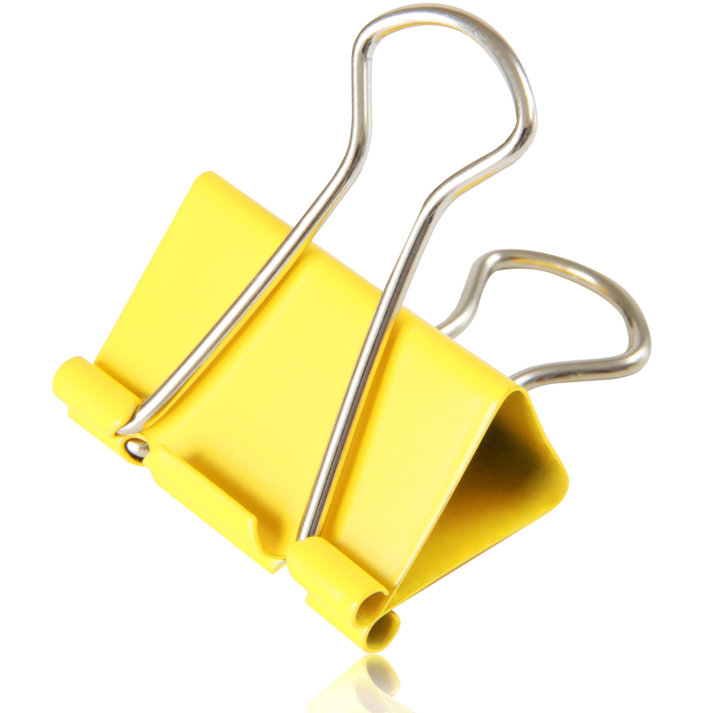 得（dé）力8583炫彩係列長尾票夾筒（tǒng）裝(混)(20隻/筒)