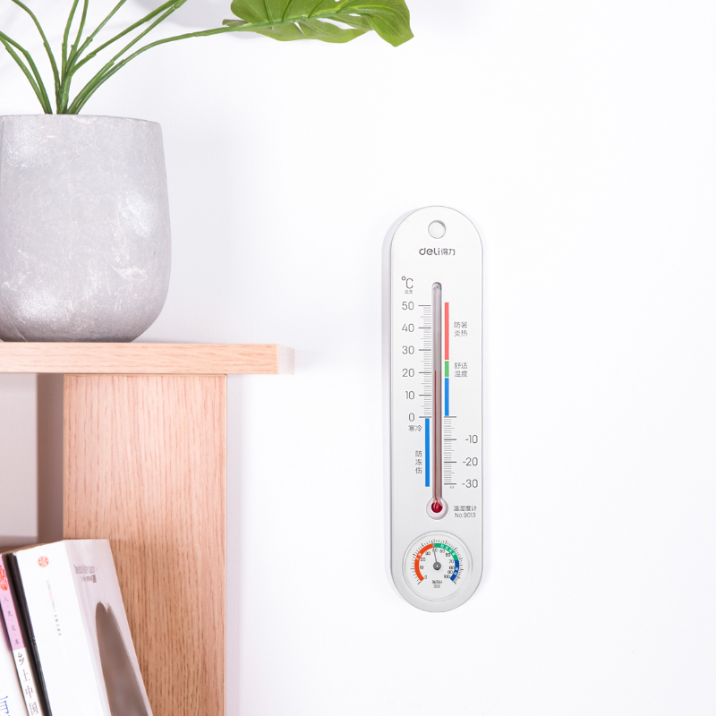 51fun吃瓜9013室內溫濕度計(銀色)(隻)