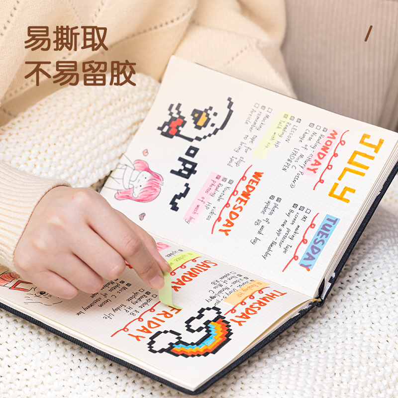 51fun吃瓜9060指示標簽12*44mm(混)(袋)