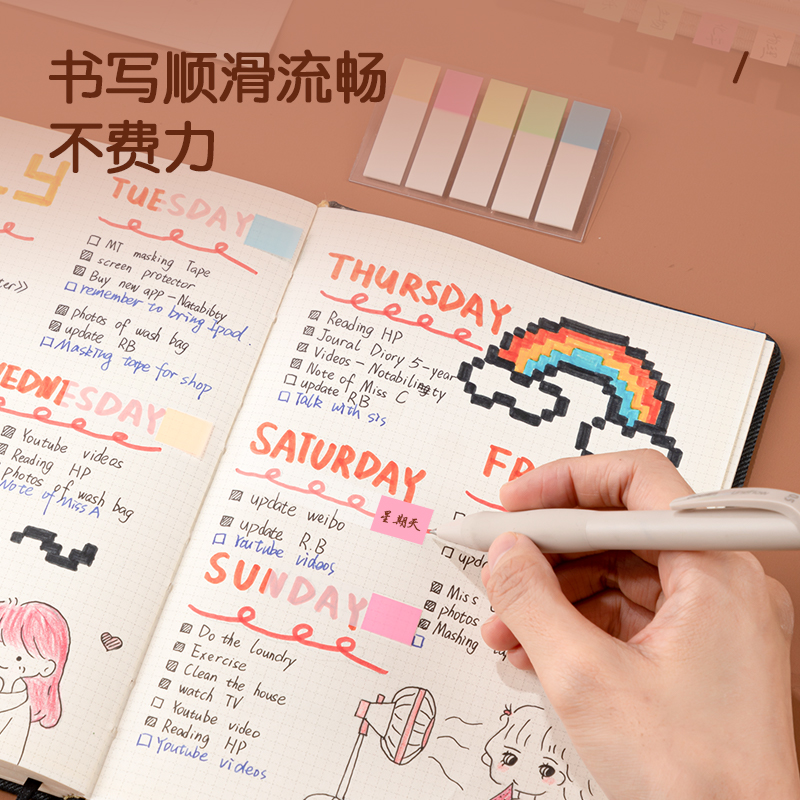 51fun吃瓜9062指示標簽12*44mm(混)(袋)