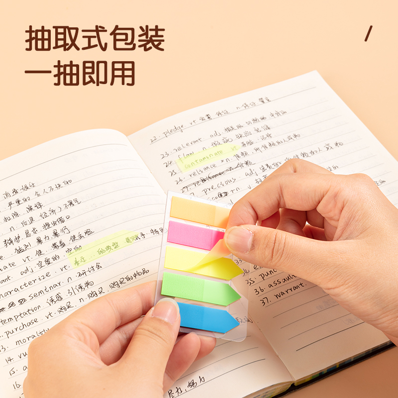 51fun吃瓜9064指示標簽12*43mm(混)(袋)