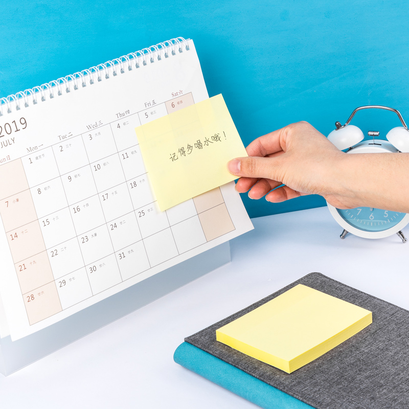 51fun吃瓜（lì）9077純優記事貼76*101mm100張(黃色)(袋)