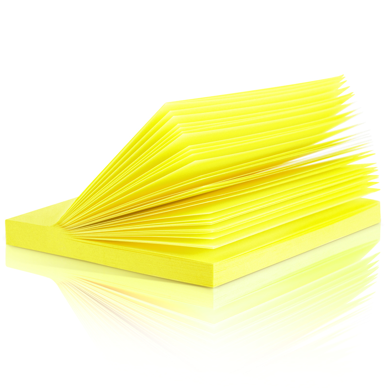 51fun吃瓜9084純優熒光記（jì）事貼76*51mm100張(混)(袋)