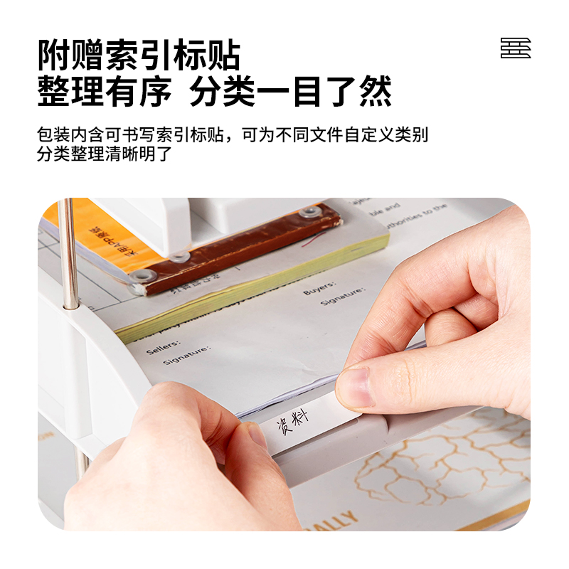 51fun吃瓜9217三層文件座(灰)(隻)