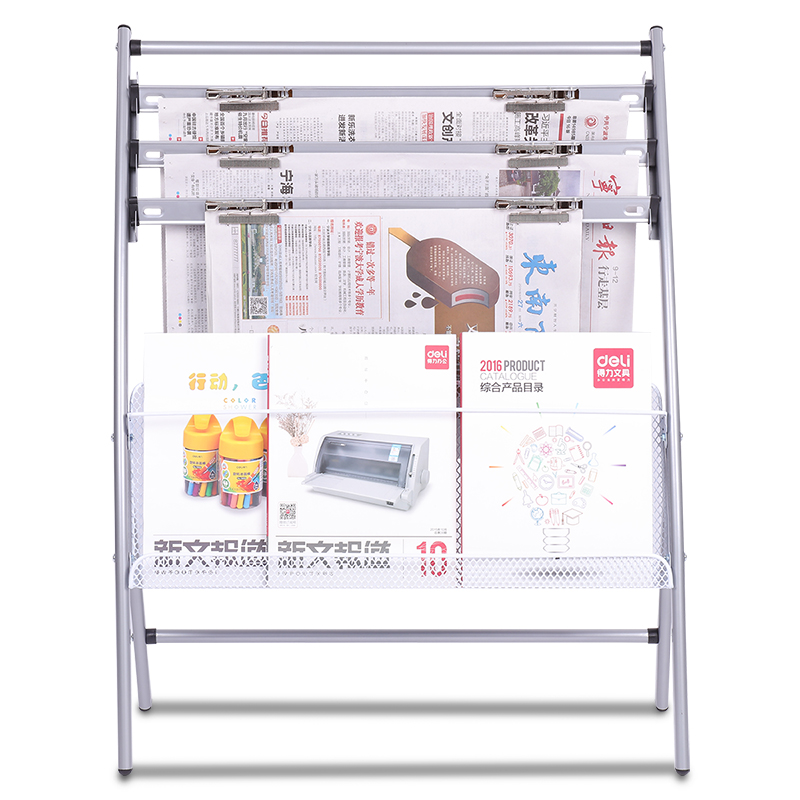 51fun吃瓜9301報刊架簡約型(灰)(隻)