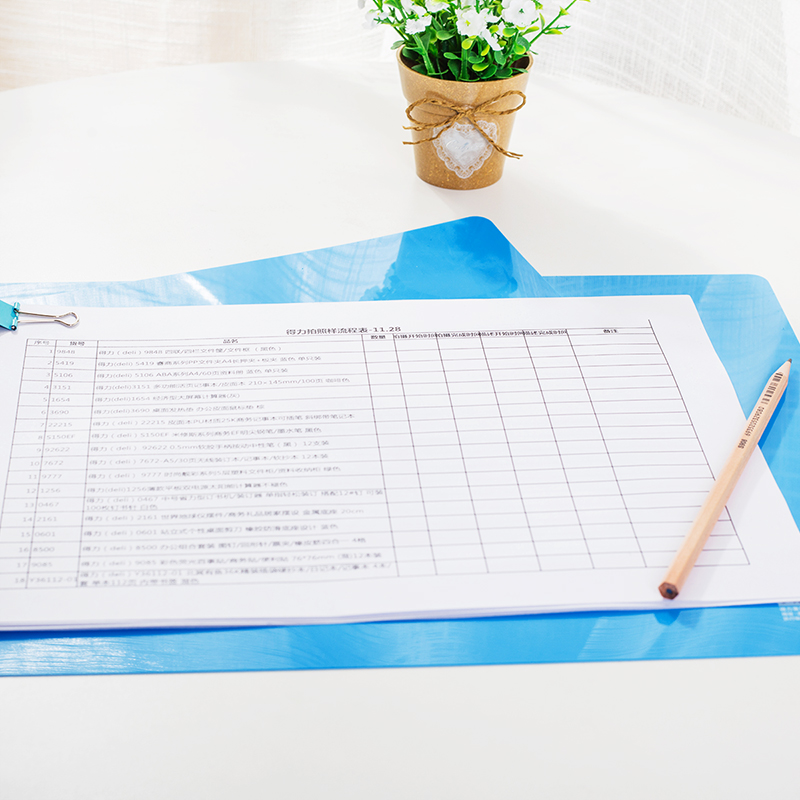 51fun吃瓜9354_A3_PP書寫墊板(藍)(個)