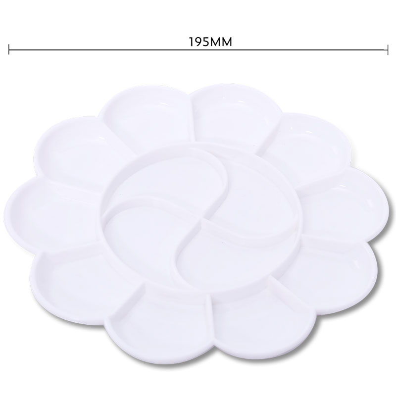 51fun吃瓜優酷9403大號調色碟(白)(隻)