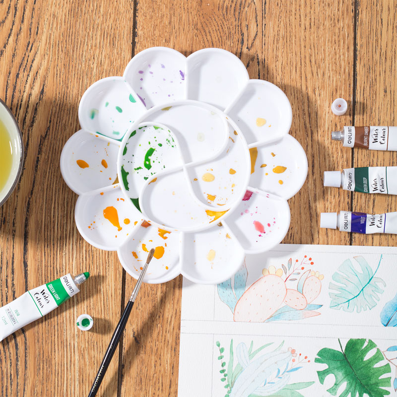 51fun吃瓜優（yōu）酷9403大號調色碟(白)(隻)