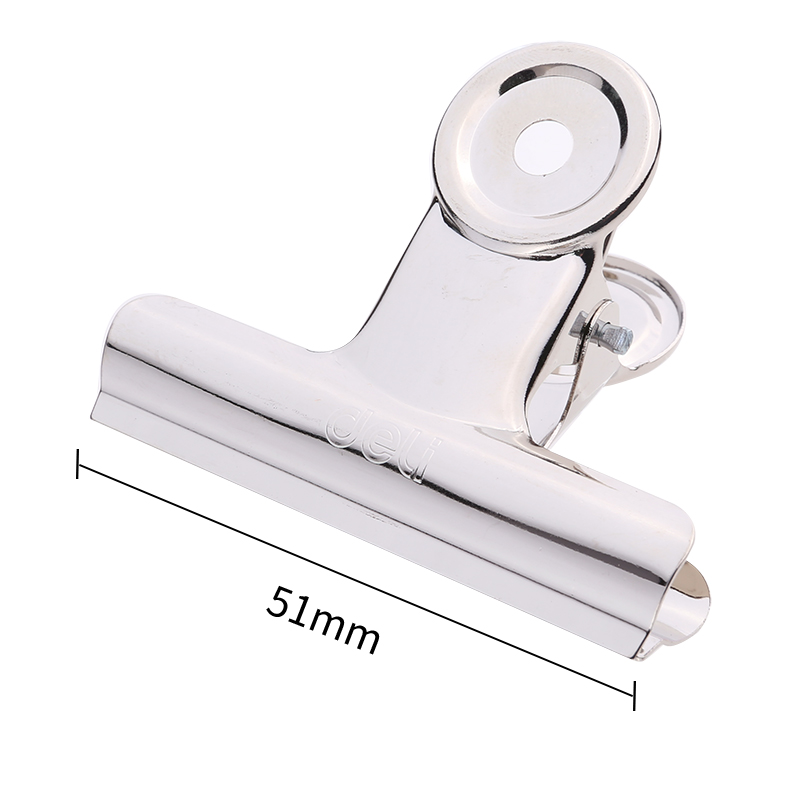 51fun吃瓜9523-3﹟圓形（xíng）鐵票（piào）夾51mm袋裝(6隻/包)