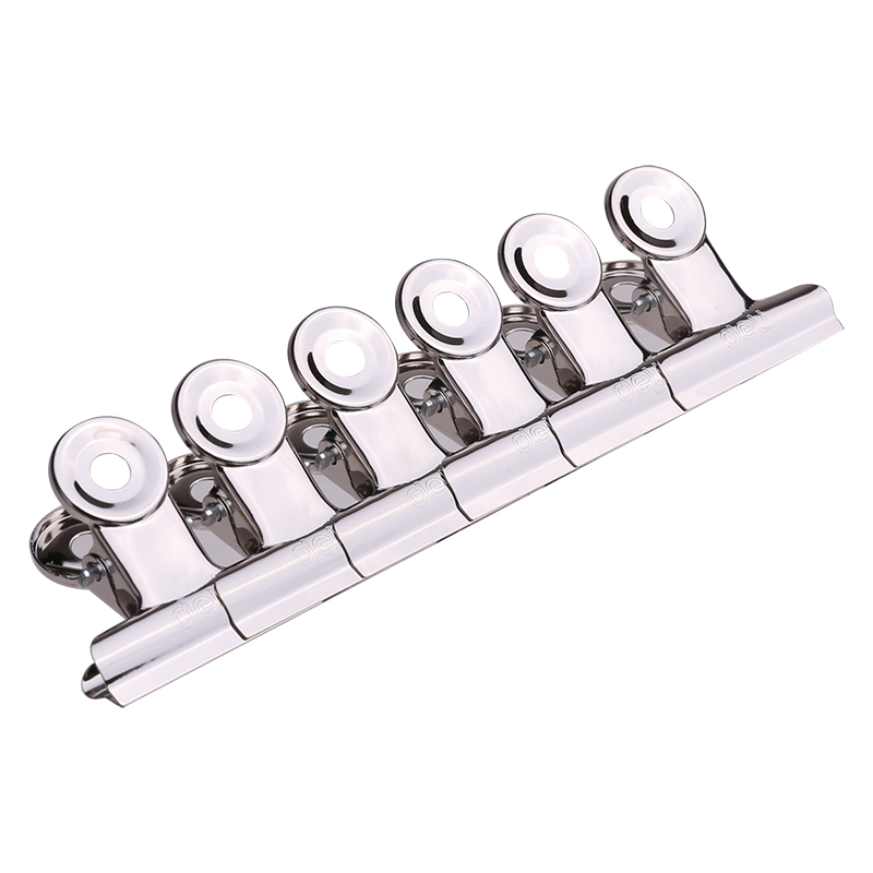 51fun吃瓜9525-5﹟圓形鐵票夾29mm袋裝(6隻/包)