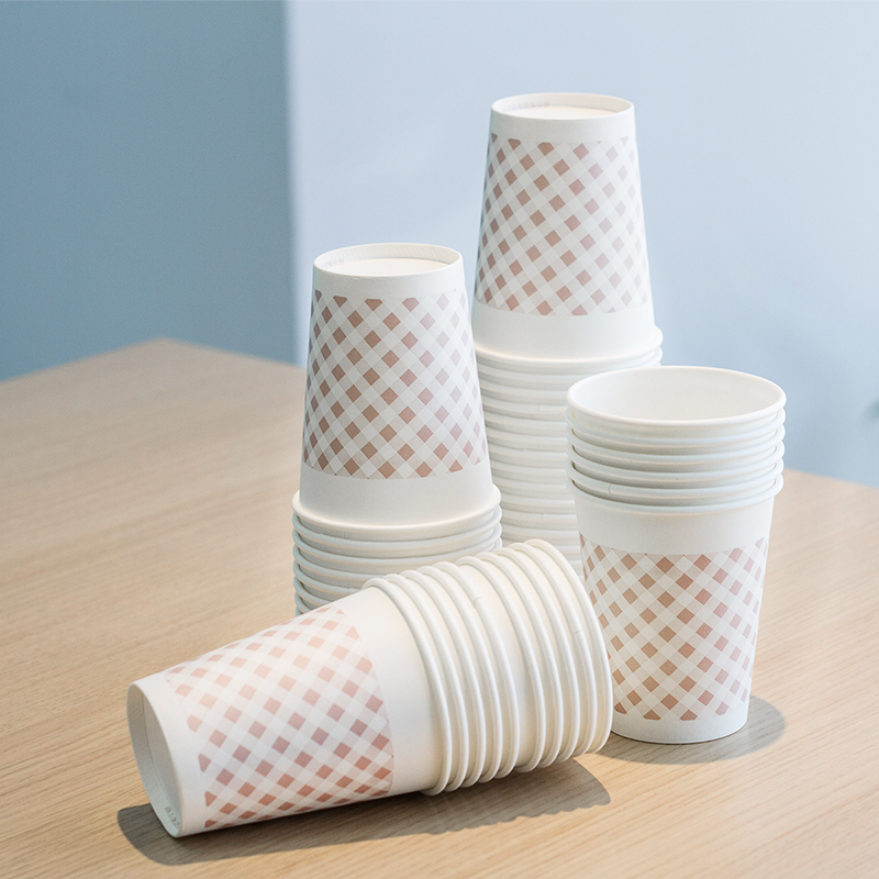 51fun吃瓜9569紙杯(白)200ml(50隻/包（bāo）)7盎司240g太陽（yáng）紙+18gPE膜