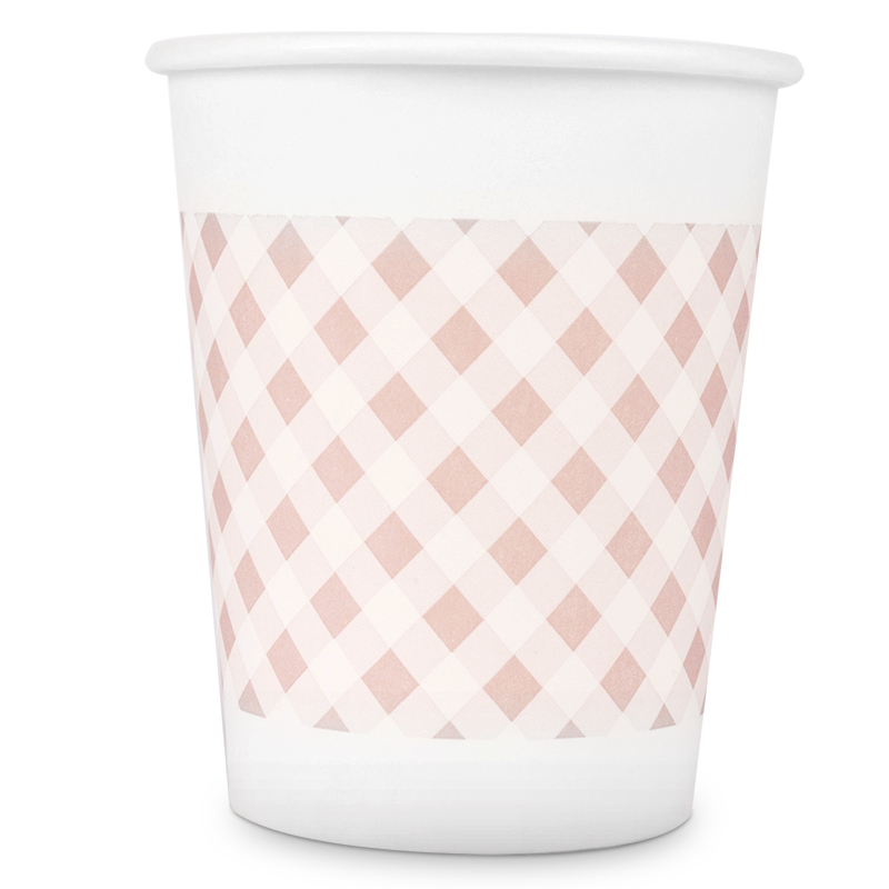 51fun吃瓜9570紙杯(白)250ml(50隻/包)9盎司240g太陽紙+18gPE膜