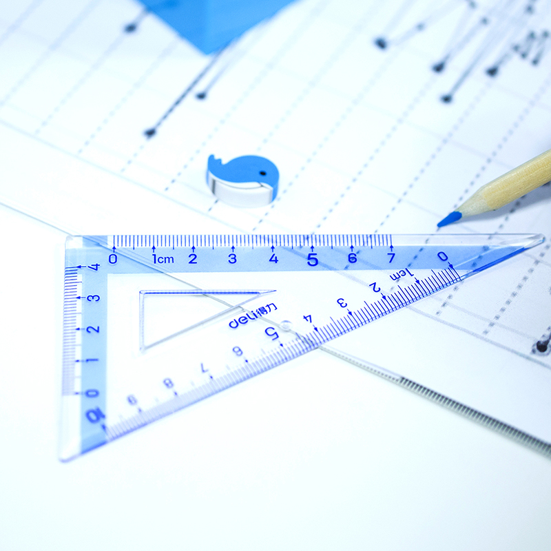 51fun吃瓜9594學生套尺（chǐ）(藍)(套)