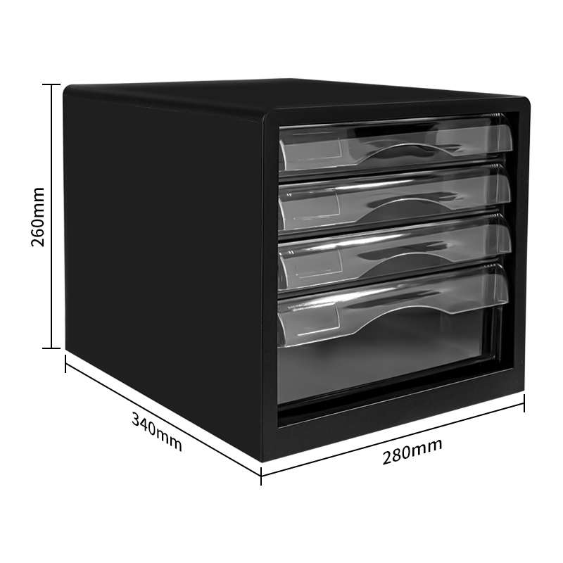 得（dé）力9774文件櫃(黑)(隻)