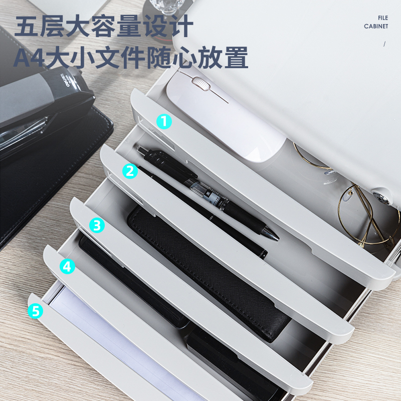 51fun吃瓜9778五（wǔ）層帶（dài）鎖文件櫃(灰)(隻（zhī）)