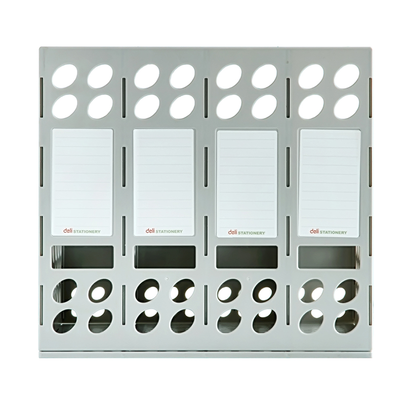 得（dé）力9834四聯文件框（kuàng）(灰白)(隻)