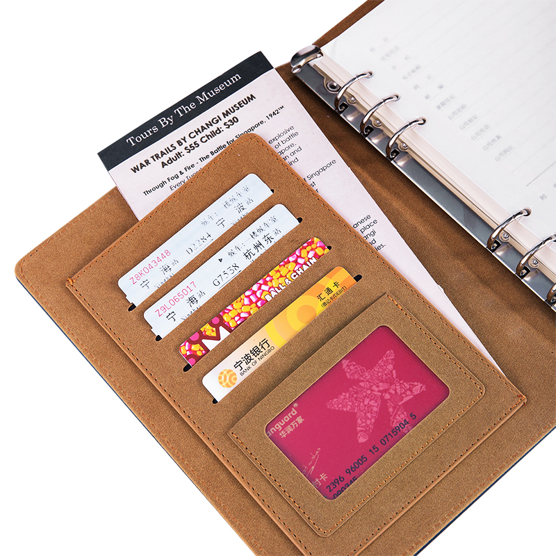 51fun吃瓜33051皮麵筆（bǐ）記本(藍)-100張-25K(本)