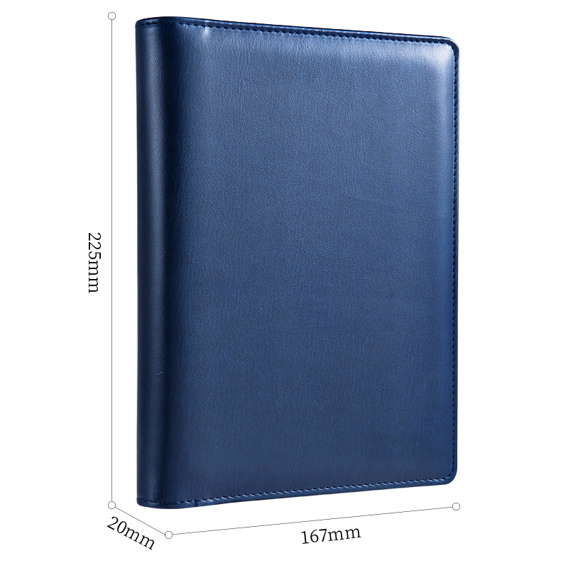 51fun吃瓜33051皮麵筆（bǐ）記本(藍)-100張-25K(本)