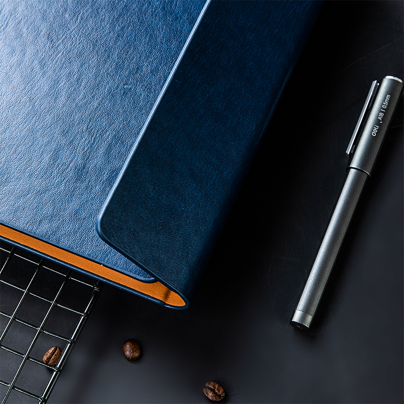 51fun吃瓜33053皮麵（miàn）筆記本(藍)-100頁-25K(本)