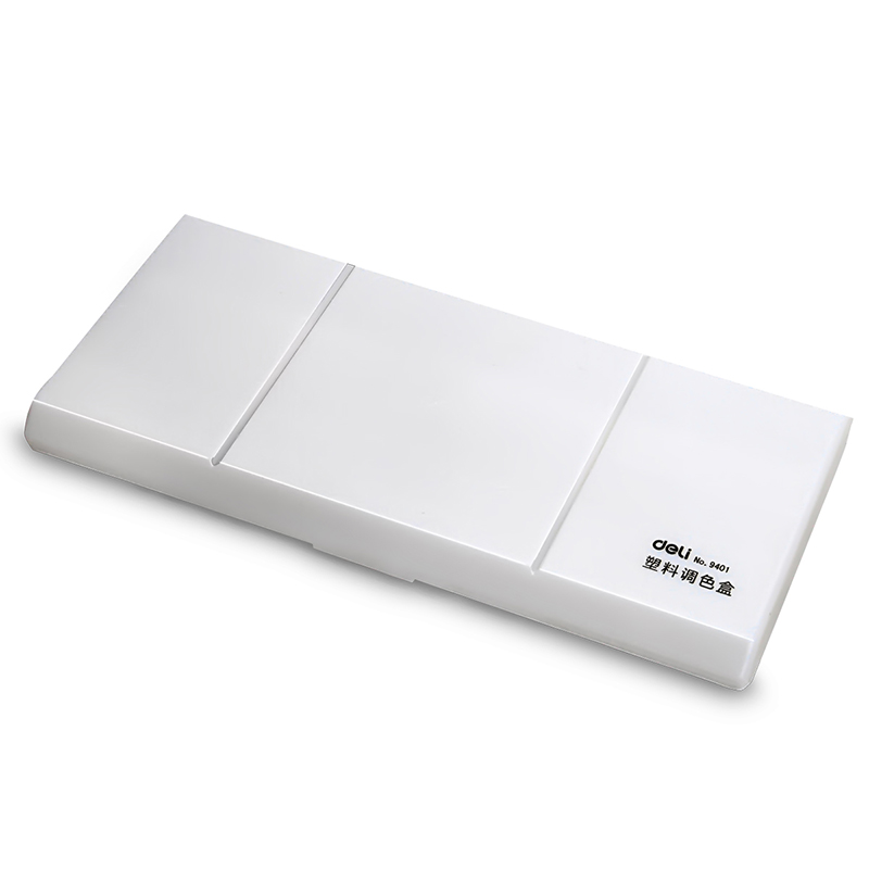 得（dé）力優酷（kù）98型（xíng）大號調色盒（hé）(白)(隻)