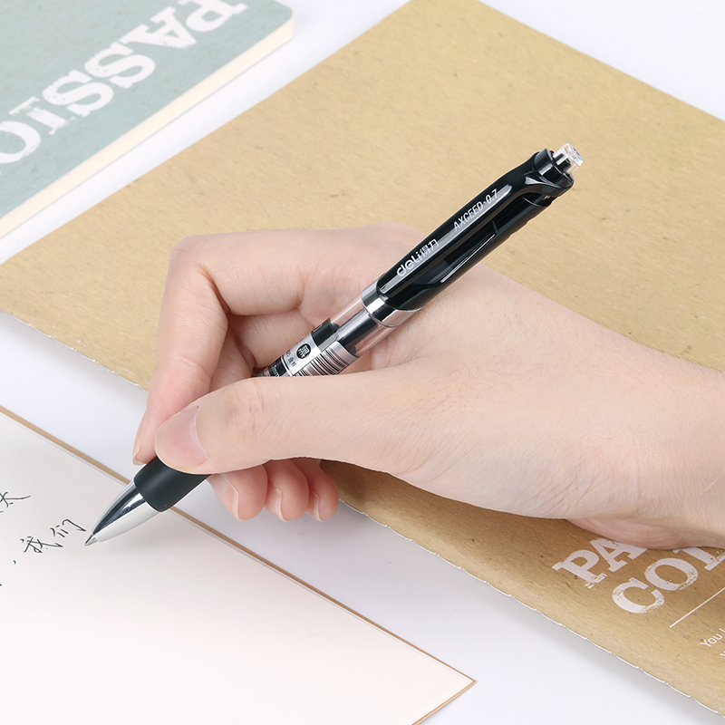 51fun吃瓜S02中性（xìng）筆0.7mm彈簧頭(黑)(支)