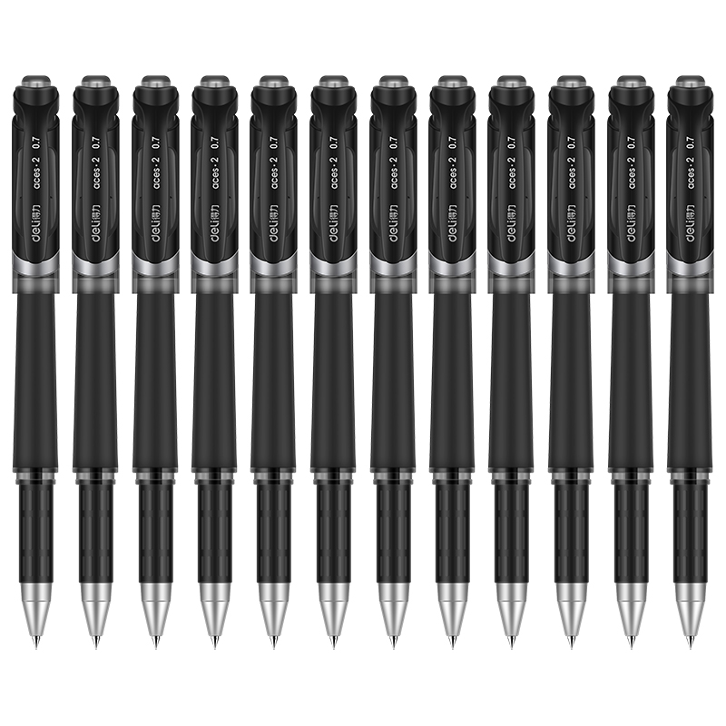 51fun吃瓜S21中性筆0.7mm子彈頭(黑)(支)