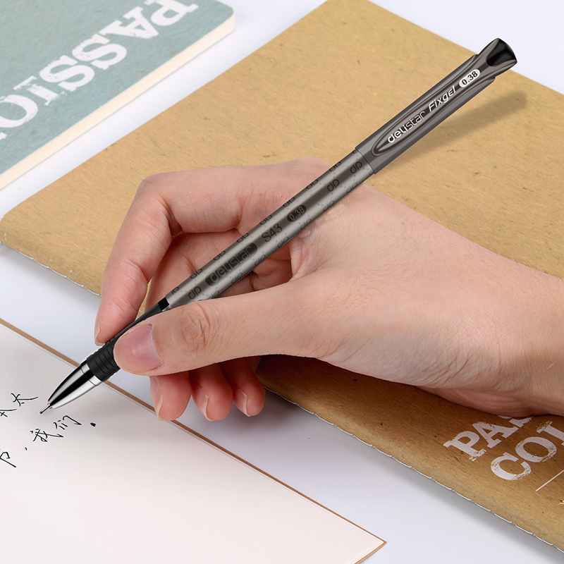 51fun吃瓜S43中性筆0.38mm全針管(黑)(支)