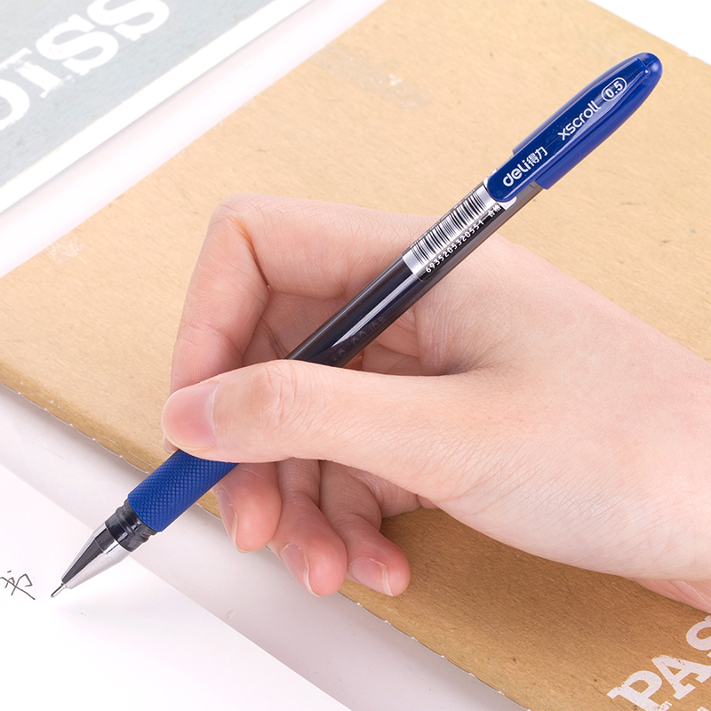 51fun吃瓜S55中性筆0.5mm半針管(藍)(支)