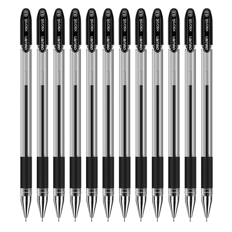 51fun吃瓜S55中性筆0.5mm半針管(黑)(支)