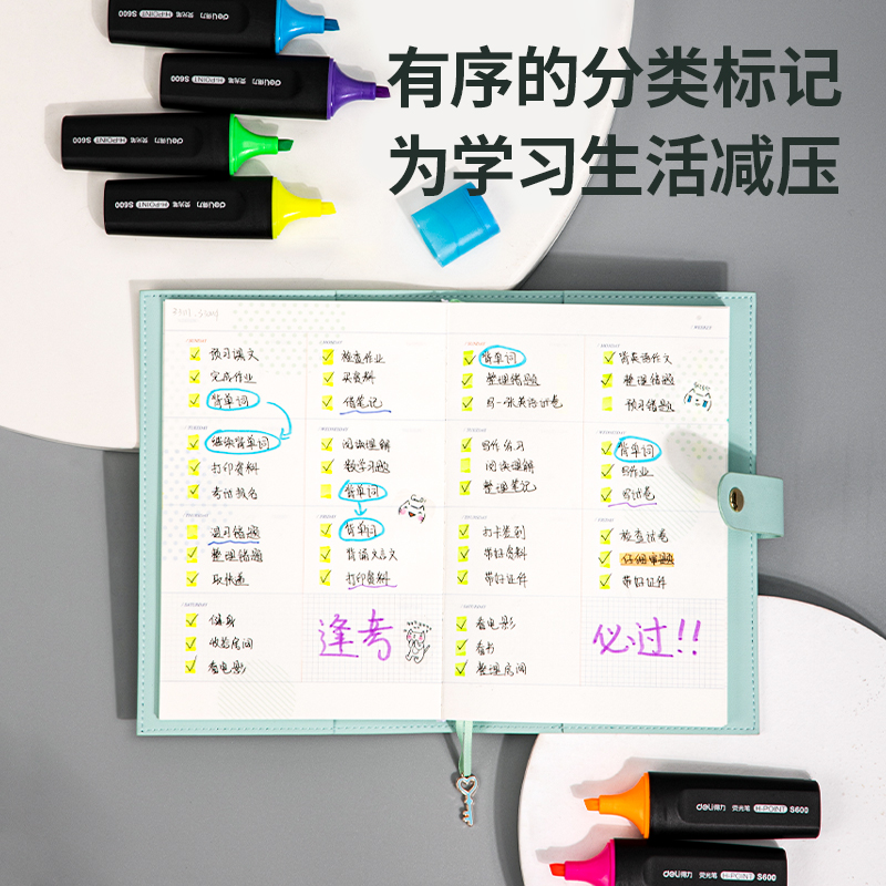 51fun吃瓜S600熒光筆(橙)(支)