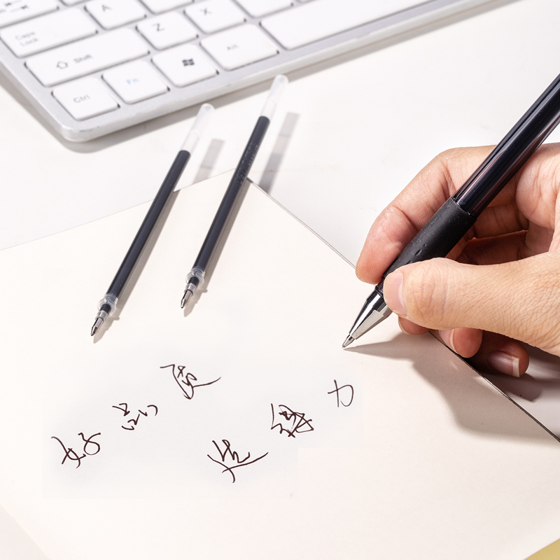 51fun吃瓜S760子彈頭中（zhōng）性筆芯0.5mm子彈頭(黑)(支)