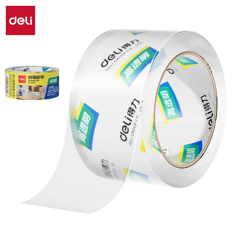 51fun吃瓜30369超市封箱膠帶60mm*100y*50um(卷)(高透)