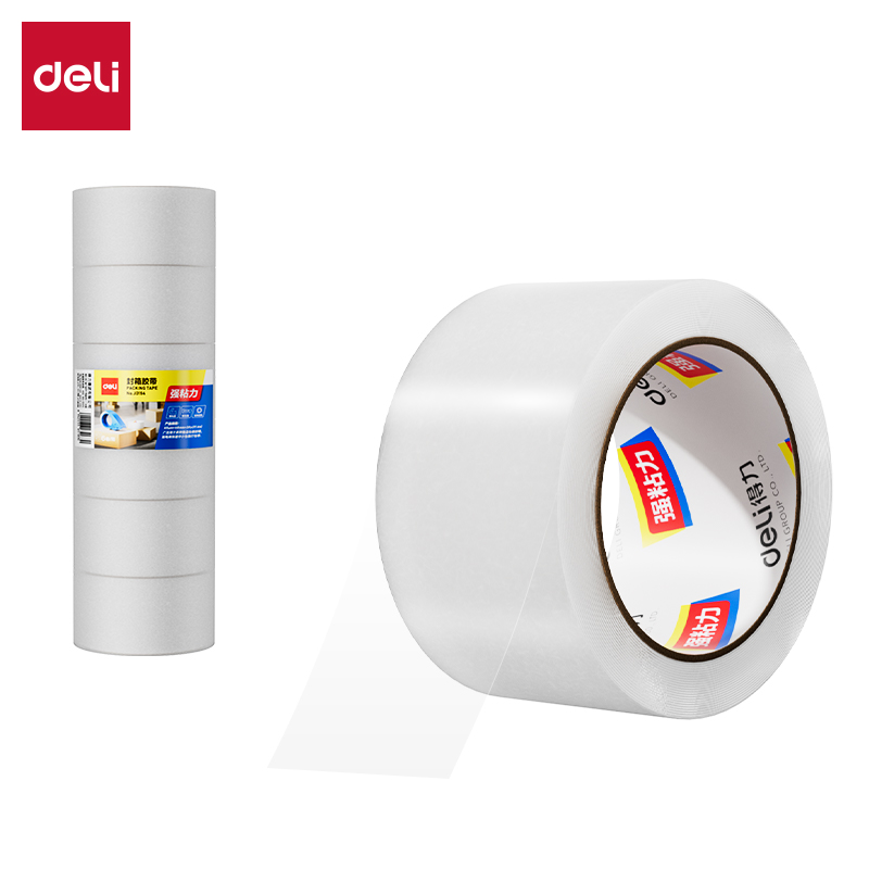 51fun吃瓜30333封箱膠帶60mm*100y*45um(6卷/筒)(普透)