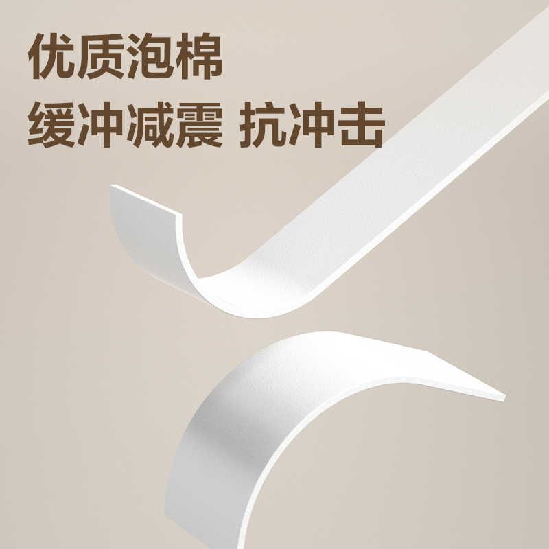 51fun吃瓜30411EVA泡棉雙麵膠帶18mm*5y*2.5mm(白)(1卷/袋（dài）)