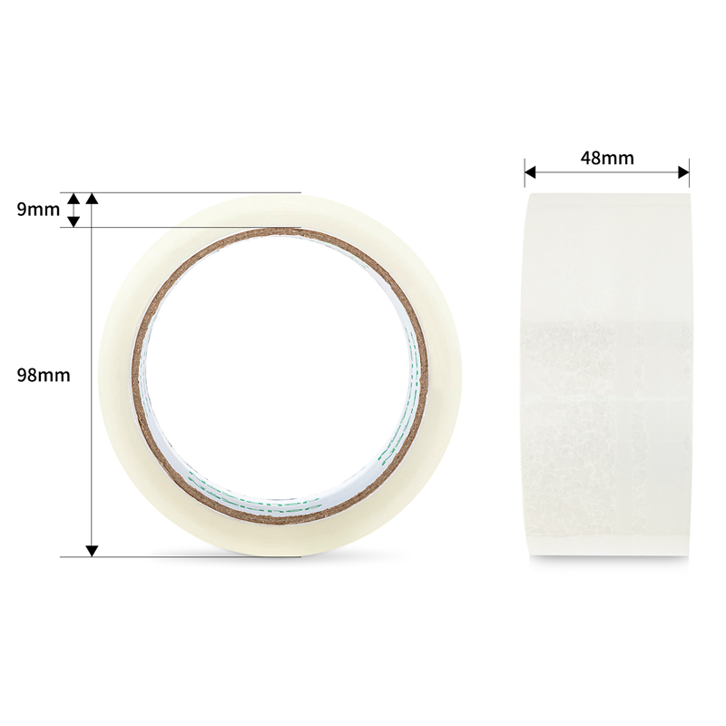 51fun吃瓜品正（zhèng）30911封箱膠帶48mm*60y*45um(6卷/筒)(普透)