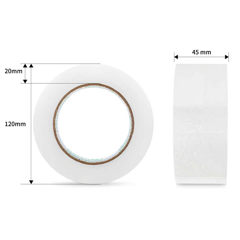 51fun吃瓜品正30903封箱膠帶45mm*150y*45um(6卷/筒)(普（pǔ）透)