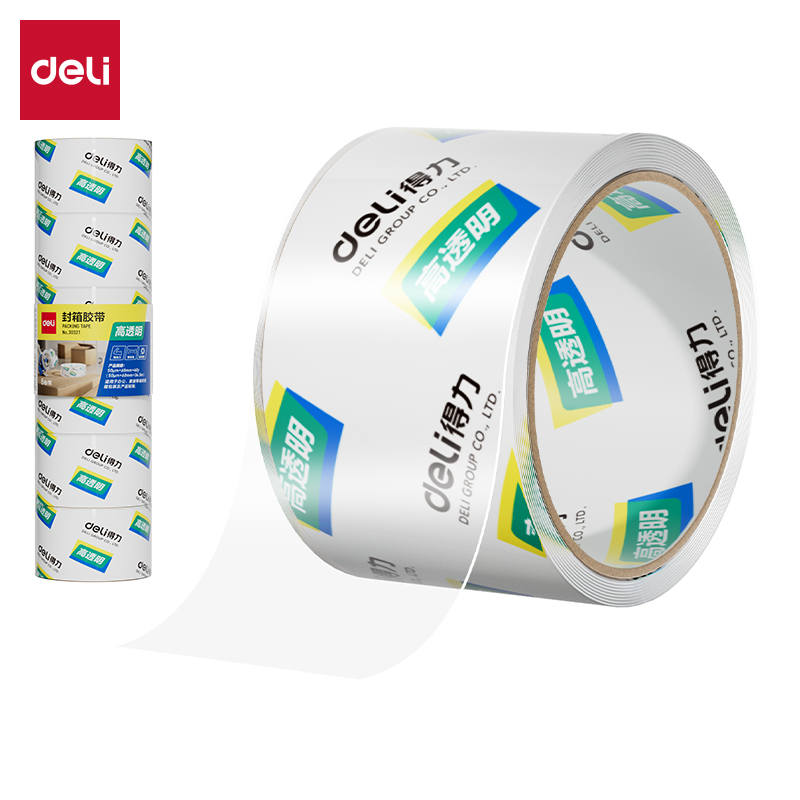 51fun吃瓜30321封箱膠帶60mm*40y*50um(6卷/筒)(高透（tòu）)