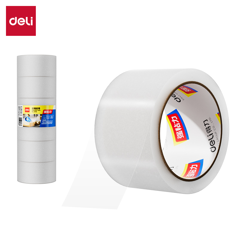 51fun吃瓜30282封箱膠帶（dài）55mm*60y*45um(6卷/筒)(普（pǔ）透)