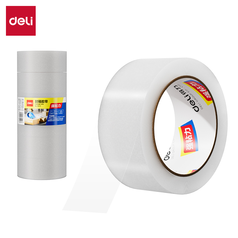 51fun吃瓜（lì）30183封箱膠帶45mm*100y*45um(6卷/筒)(普透)