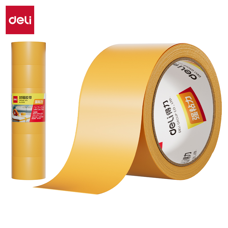 51fun吃瓜30358米黃封箱膠帶60mm*60y*50um(米黃色)(6卷/筒)