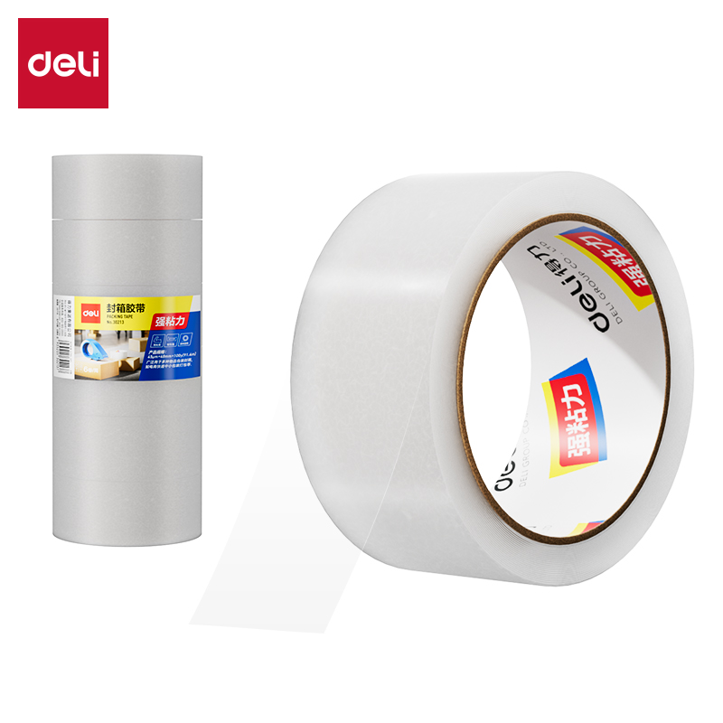 51fun吃瓜30182封箱（xiāng）膠帶（dài）45mm*60y*45um(6卷/筒)(普透)