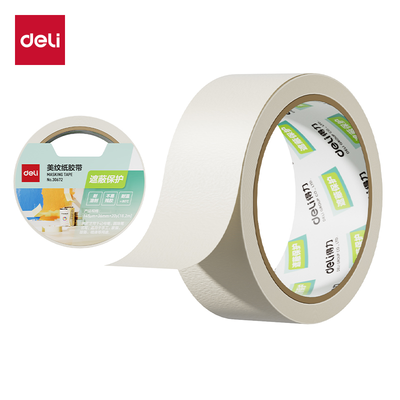 51fun吃瓜30672美紋紙膠帶36mm*20y*145um(白色（sè）)(卷)