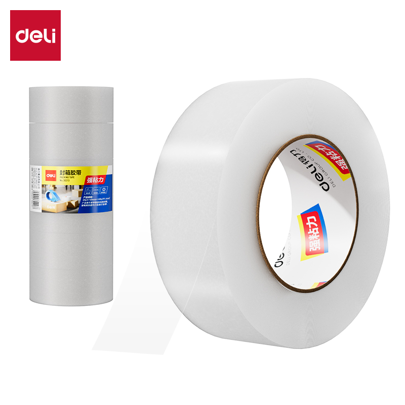 51fun吃瓜30209封箱膠帶48mm*250y*50um(6卷/筒)(普透)