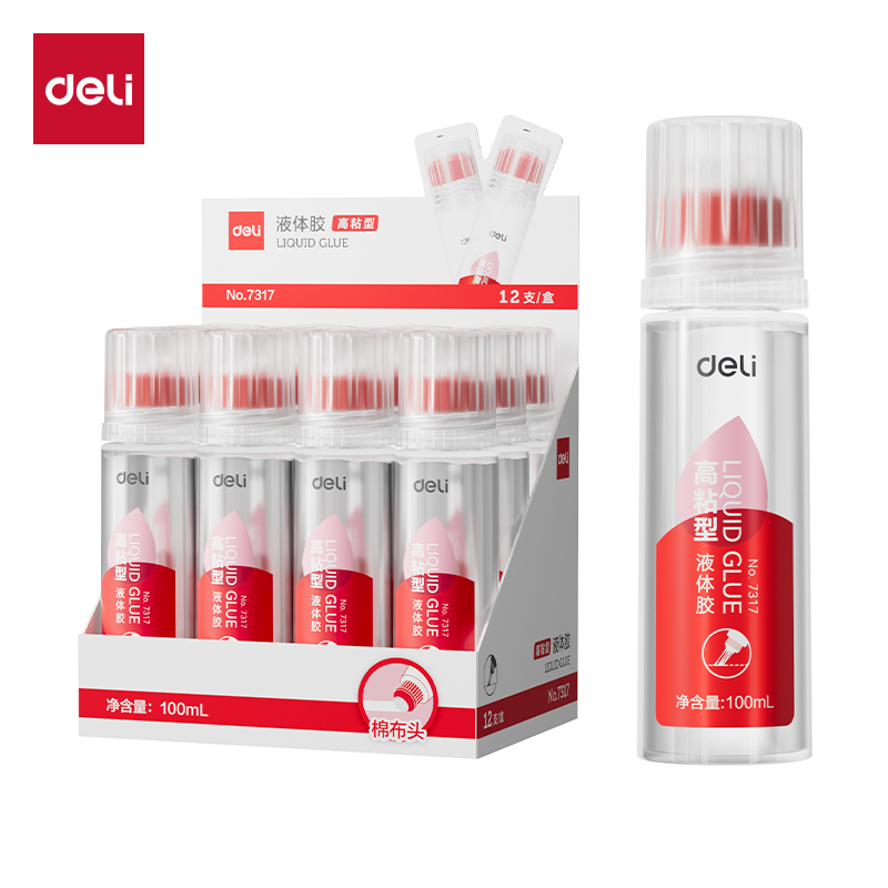 51fun吃瓜7317高粘液體膠(紅)(100mL/瓶)