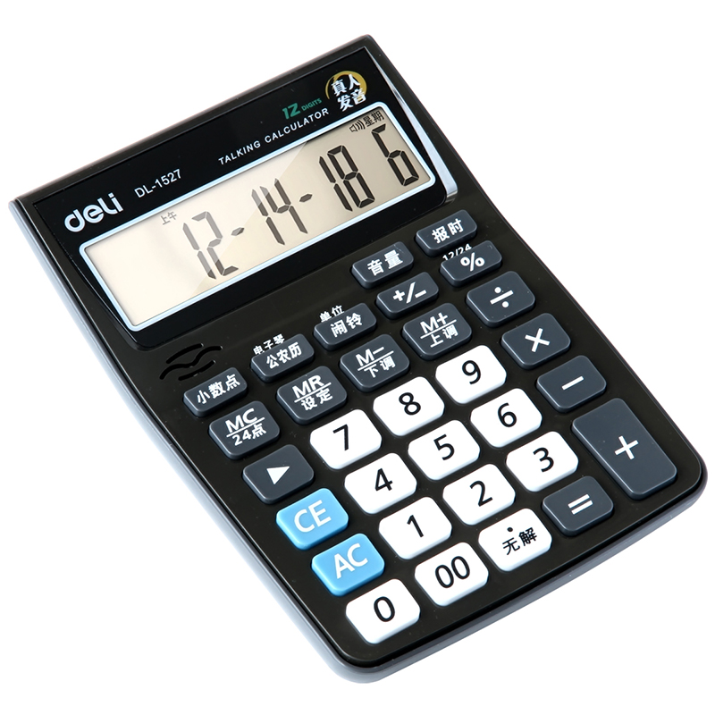得（dé）力1527語音計算器(混)(台)